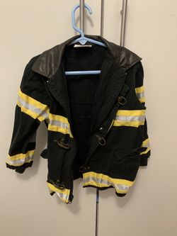Kids Fireman Jacket Costume