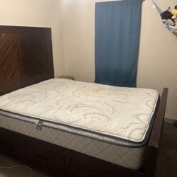 Queen Bed Frame And Mattress 