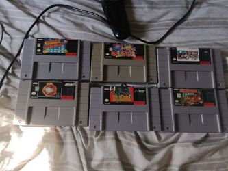 SNES/ Super nintendo game lot *read description