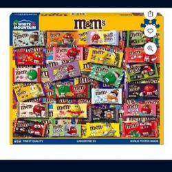 White Mountain M&M's Puzzle