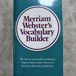 Book Free Vocabulary Builder