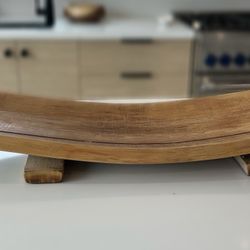 Wine Barrel Centerpiece