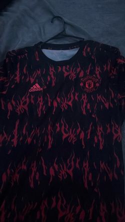 Manchester United Adidas Pre-Match Jersey Black/Red