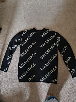 Balenciaga Logo Knit Sweater