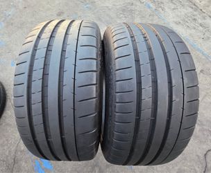 2 USED TIRES MICHELIN PILOT SUPER SPORT 225/45/18