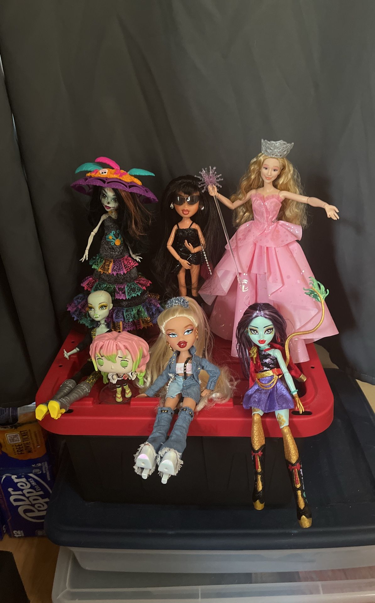 Monster High, Bratz, Funko And Glinda Doll