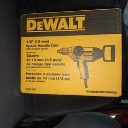 DeWalt - Spade Handle Drill 1/2" (13mm)