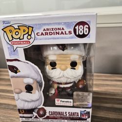 Funko Pop Arizona Cardinals Santa 186