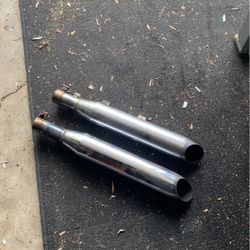 Harley Sportster Stock Mufflers