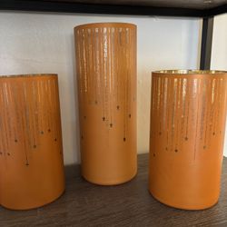 Lighted Candle Holders reduced $8
