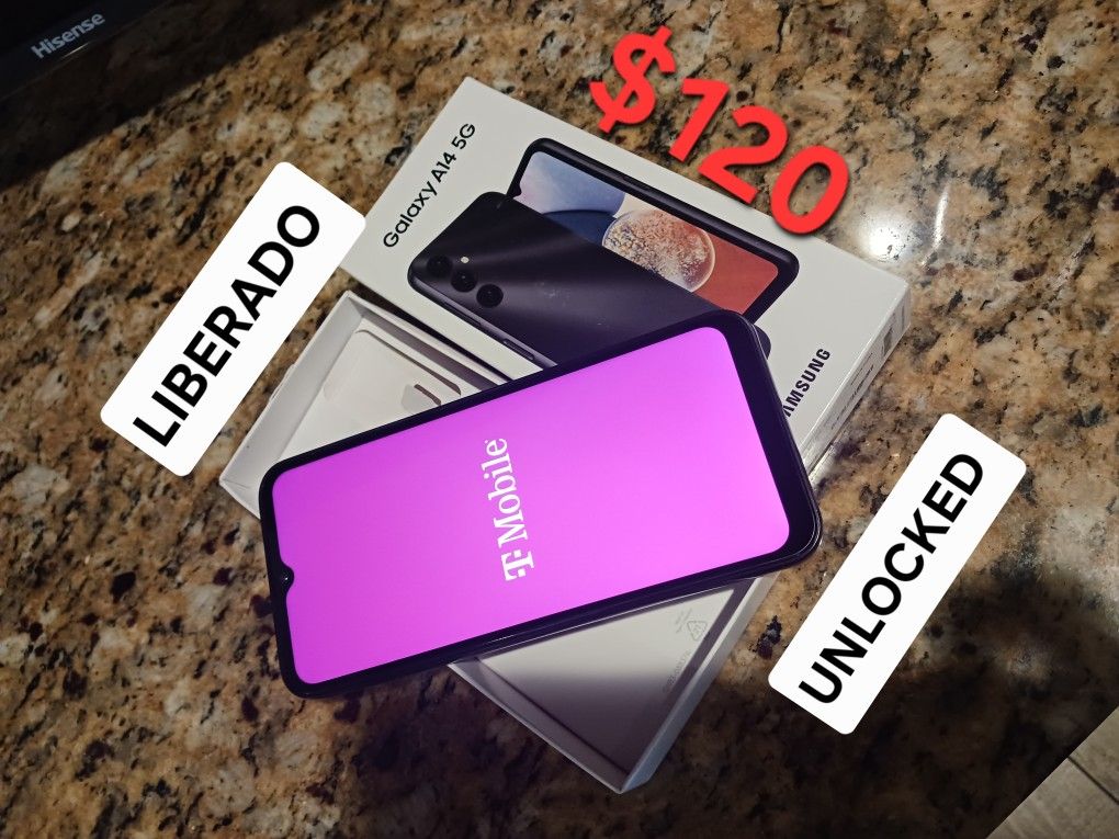 SAMSUNG GALAXY A14 5G UNLOCKED LIBERADOS