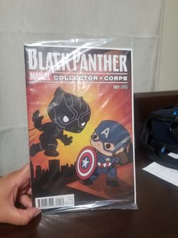 Black panther collector corps 001 comic