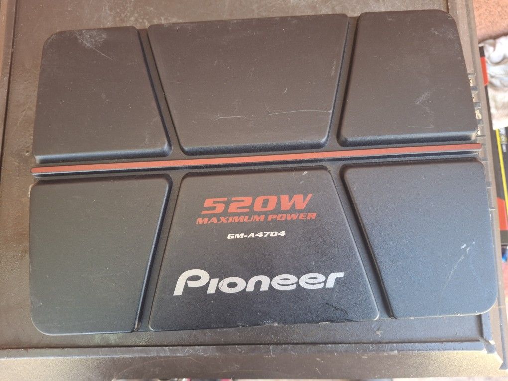 AMPLIFICADOR AMPLIFIER PIONEER 4 CHANELS GOOD CONDICIÓN ABLO ESPAÑOL