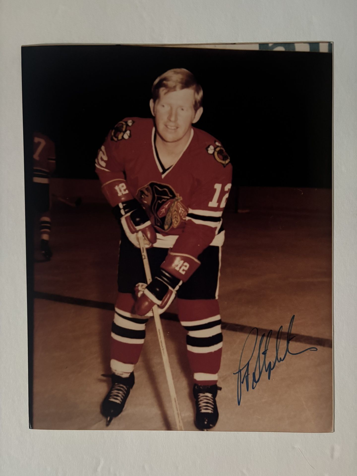 Pay Stapleton Blackhawks Autographed Photo