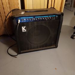 Kustom Amp 80 Watts Of Total Power In Perfect Condition  Only 75$