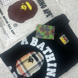 Bape X Burberry XL
