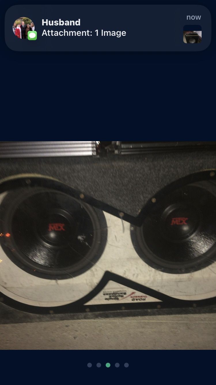 Two Amps With Speakers All Works Great Took It Out Of My Daughters Car That’s For Sale Too