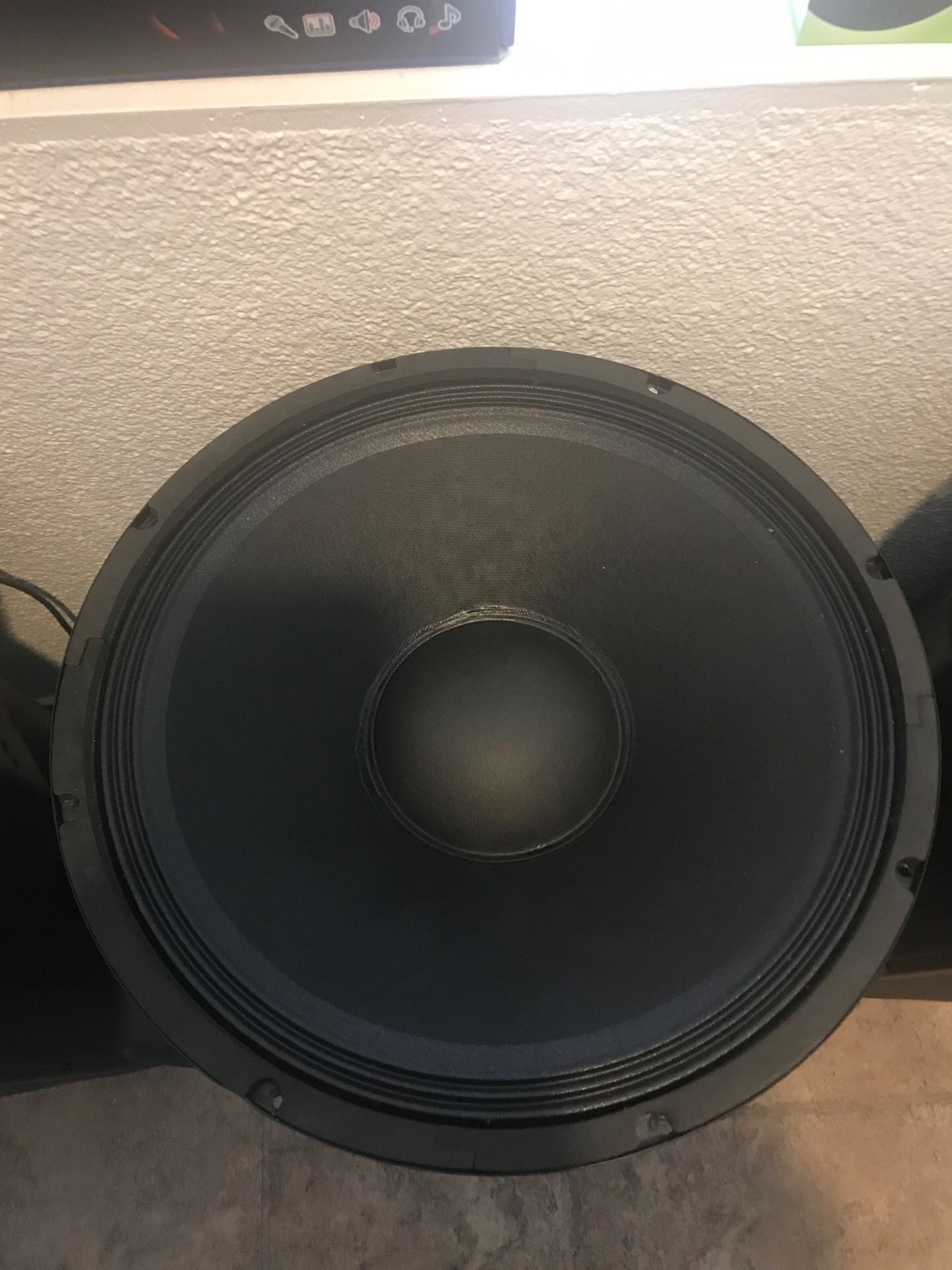 Pro audio 15” subwoofers 2500 watts and 18” 3500 watts