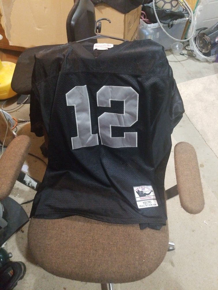 KEN STABLER THROWBACK JERSEY , Size 50, Worn Few Xs
