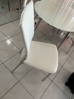 Dining table and chairs
