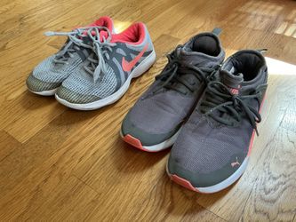 Puma and Nike Sneakers For Girls