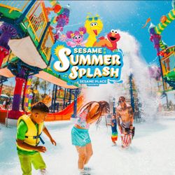Sesame place water park