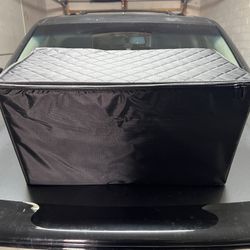 Dog Car Seat Extender with Storage