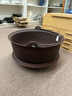 Antique Cast Iron Cauldron