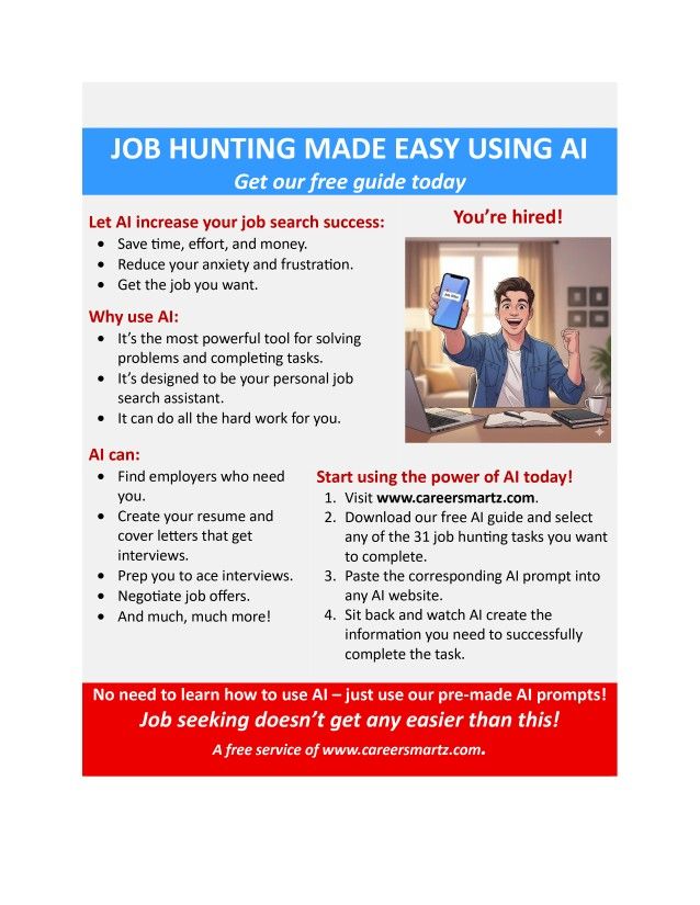 Guide: Job Hunting Made Easy Using AI