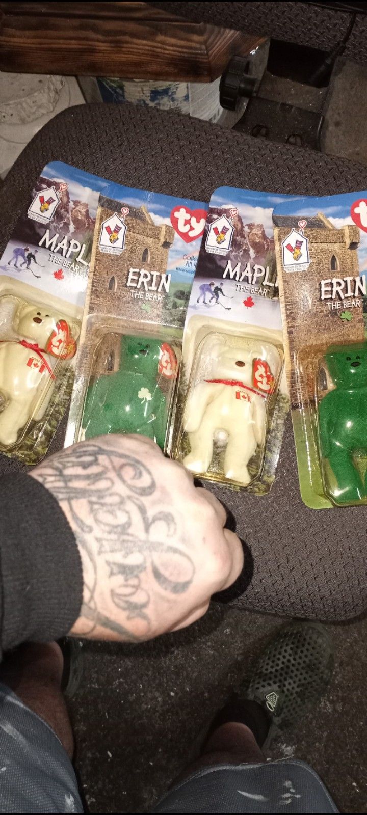 Rare Millennium Beanie Baby The 2000 And Braided On The Chest Is Missing The Two