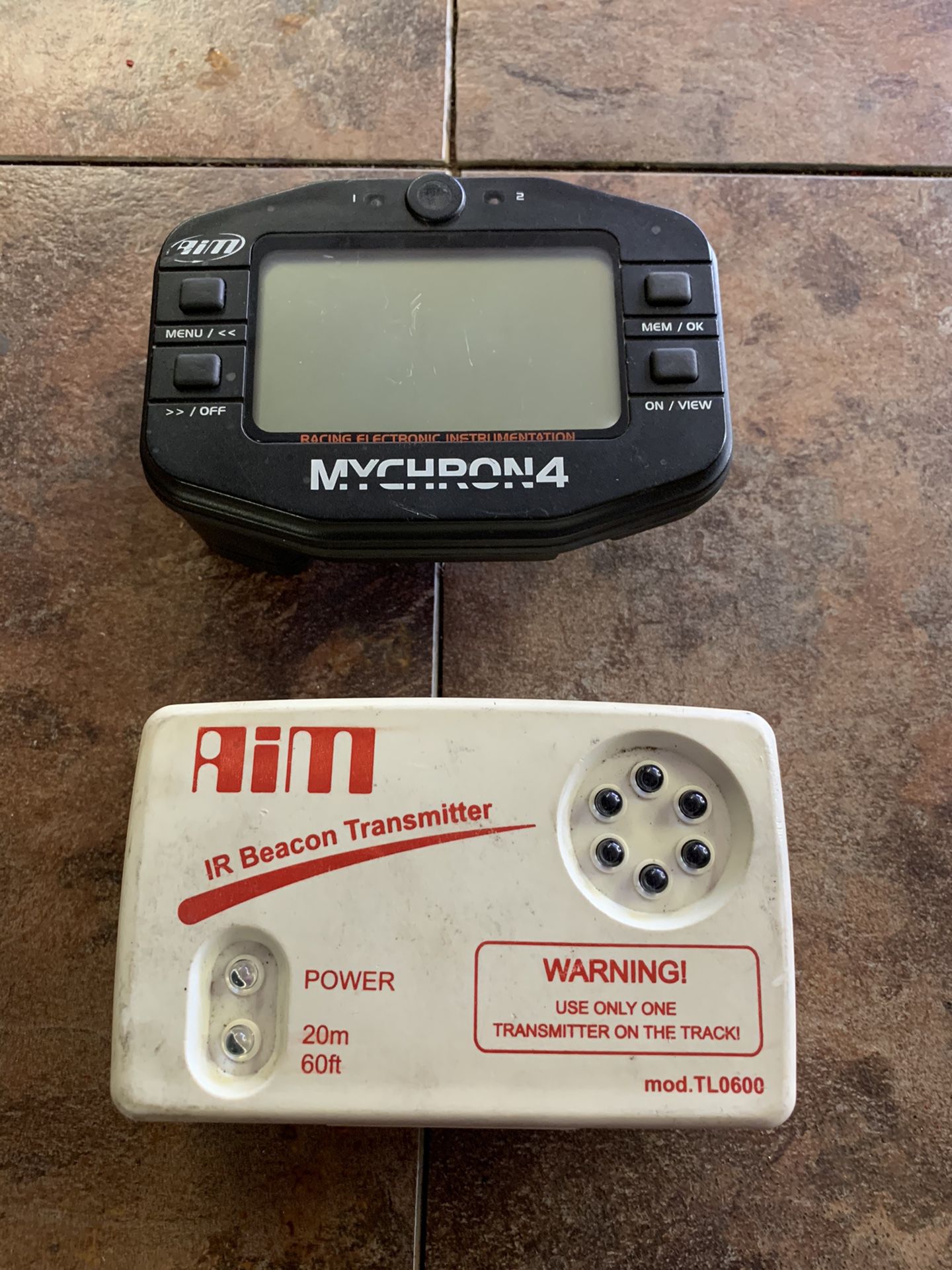 Mychron 4 with ir beacon transmitter