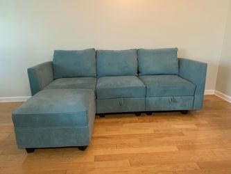 Teal Sectional Sofa
