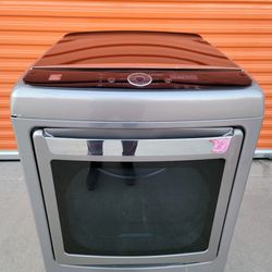 Rare Gray Color!!! Beautiful, Kenmore Elite, Front Load, Gas Dryer with Steam!!! Must See To Appreciate!!!