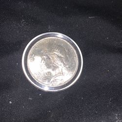 1923-s peace silver dollar pgss ms-63
