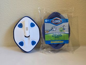 Set 3 Clorox Tub & Tile Refills with Mop Head