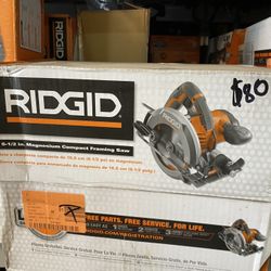 Ridgid Cord Circular Saw New 