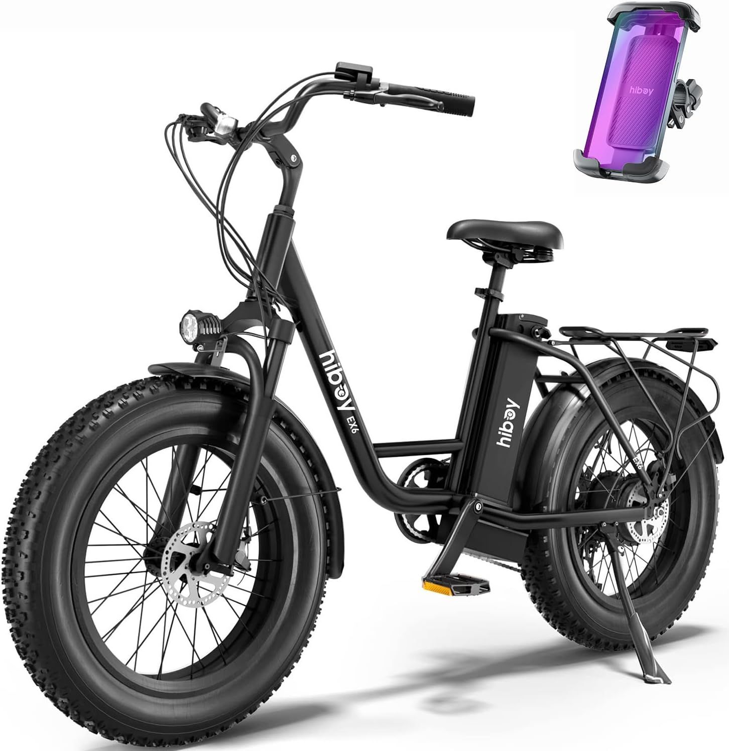 Hiboy P6/EX6/EX9 Electric Bike for Adults – 25-28MPH, 40-62 Mile Range