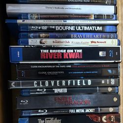 Blu-Ray 3D / Blu-Ray & DVD Movies