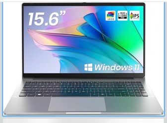 15.6 inch Laptop, N4020 CPU, 4GB RAM, 128GB Storage, FHD 1080P IPS Display, Windows 11 Home, Type-C PD Fast Charging, Dual-Band WiFi, Lightweight Note