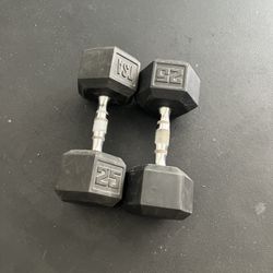25 LB Dumbbells