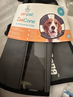 New Zen Pet ZenCone Soft Recovery Collar for Dogs ( medium )