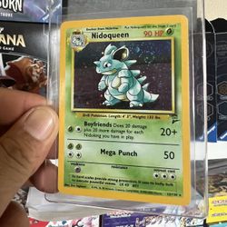 Pokemon Jungle Nidoqueen 12/130 Base Set 2 Rare Holo