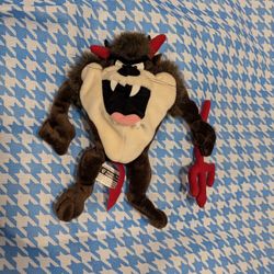 Warner Bros Tasmanian Devil Plush From 1998