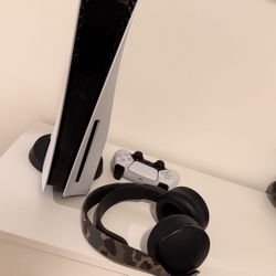 PS5 + Headset for Sale - Excellent Condition
