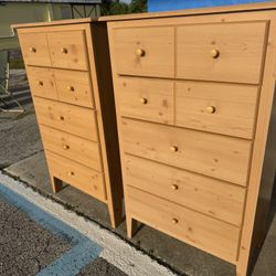 Tall Boy Dressers $145each