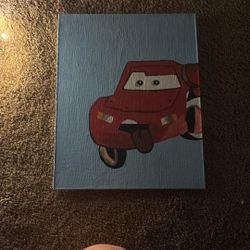 Lightning McQueen Painting