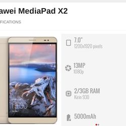 Huawei MediaPad X2