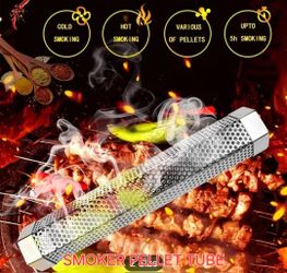 GRILLING  BBQ SMOKERS  Pelkets TUBE 
