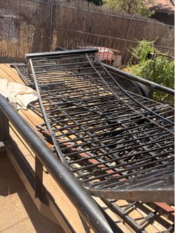 Metal fence