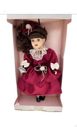 Brass Key Victorian Garden Collection porcelain doll